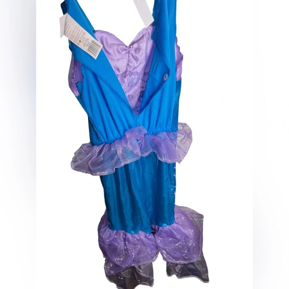 Disney little mermaid girls Halloween costume size medium 7-8